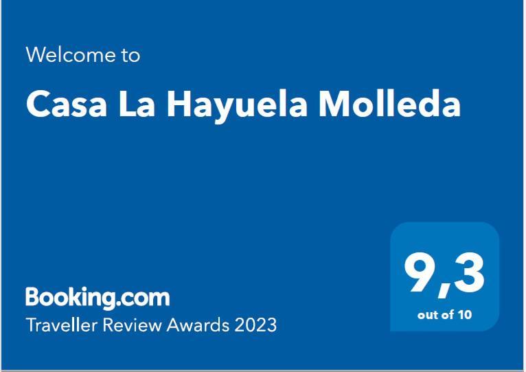 Casa La Hayuela Molleda Villa Exteriör bild